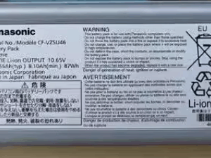 Panasonic CF-30 CF-31 CF-52 CF-53 CF-VZSU46 VZSU46AU VZSU71U VZSU72 Gray and White 10.65V 8550mAh 92WH